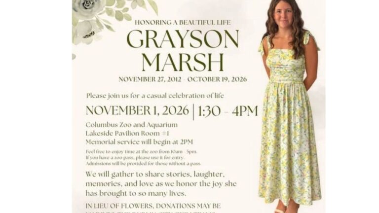 Grayson Marsh Obituary, Cause of Death – Family Mourns Beloved Baby Girl in Dublin, Ohio